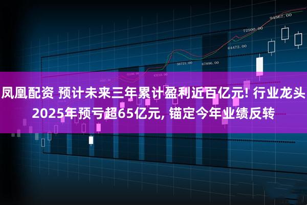 凤凰配资 预计未来三年累计盈利近百亿元! 行业龙头2025年预亏超65亿元, 锚定今年业绩反转