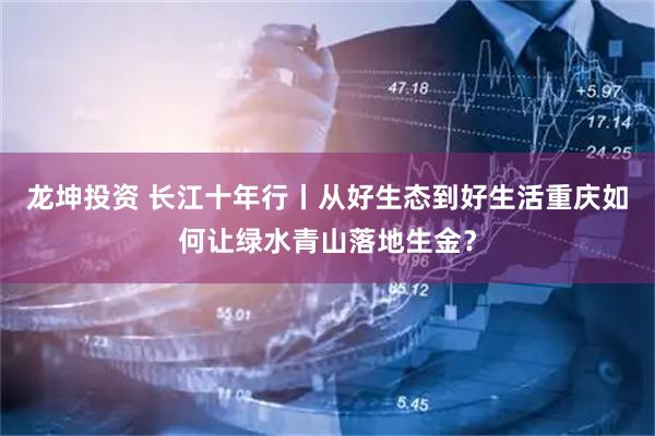 龙坤投资 长江十年行丨从好生态到好生活重庆如何让绿水青山落地生金？